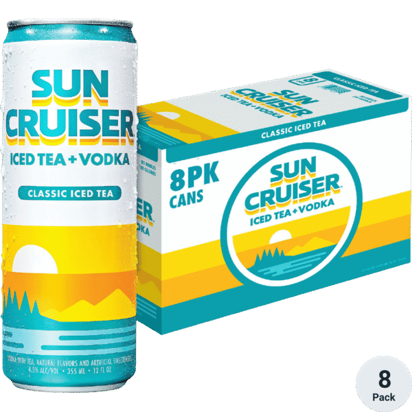 Sun Cruiser Vodka Iced Tea 8pk (Classic):