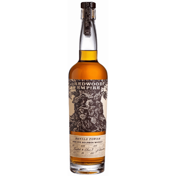 Redwood Empire “Devil’s Tower” High-Rye Bourbon 750ml