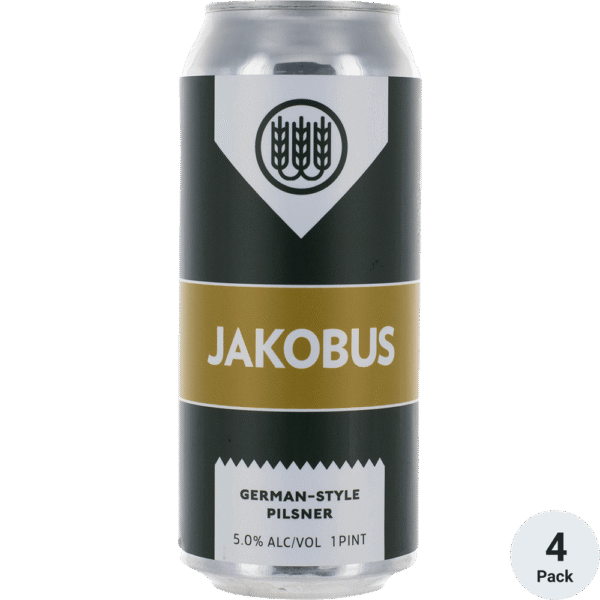 Schilling “Jakobus” German-Style Pilsner 4pk 16oz Cans