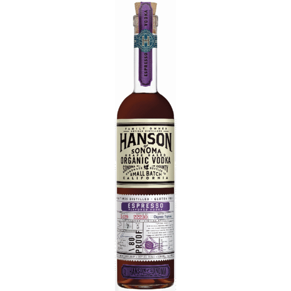 Hanson of Sonoma Espresso Vodka 750ml