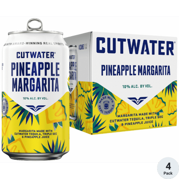Cutwater Pineapple Margarita 4pk 12oz Cans