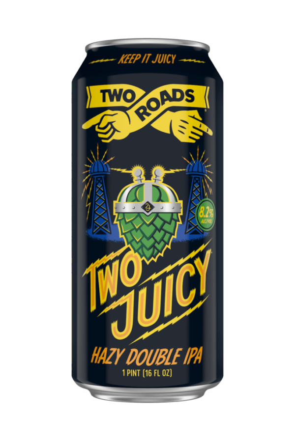 Two Roads “Two Juicy” Hazy IPA 4pk Cans