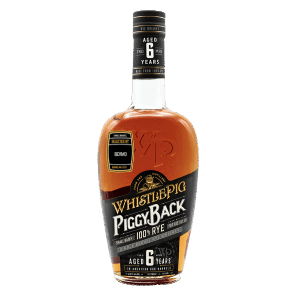 WhistlePig PiggyBack 6 Year Rye 750ml