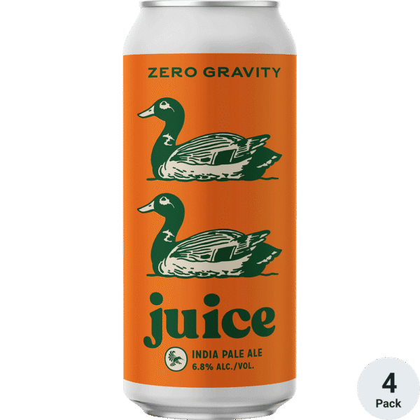 Zero Gravity Duck Duck Juice IPA 4pk 16oz Cans