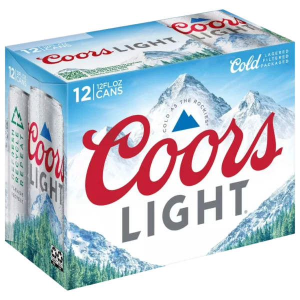 Coors Light 12pk Cans (12oz)