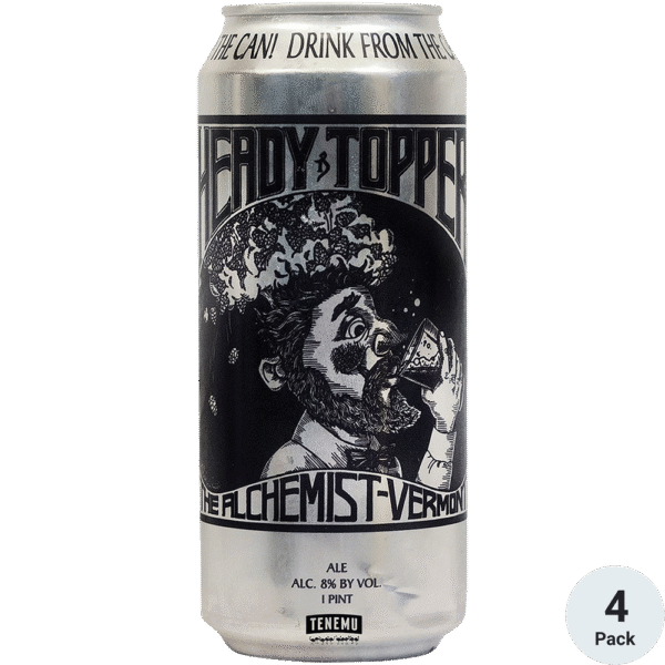 The Alchemist “Heady Topper” DIPA 4pk 16oz Cans