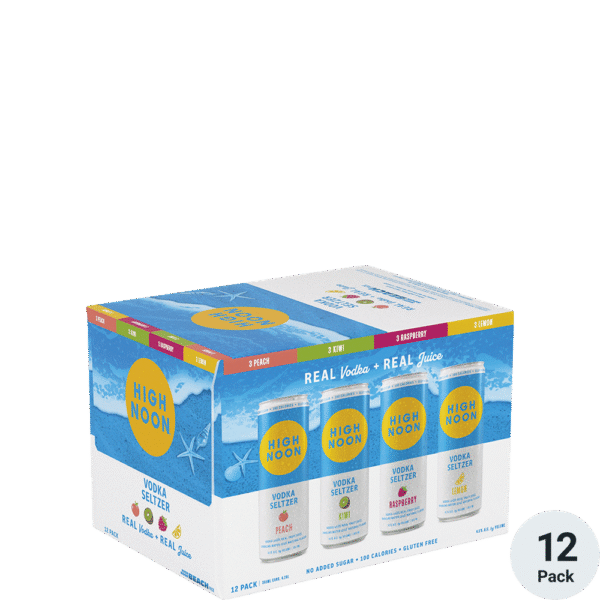 High Noon Beach Mixed Case 12 Pack