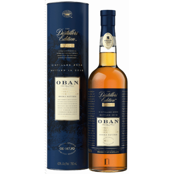 Oban Distillers Edition Single Malt Scotch Whisky 750ml