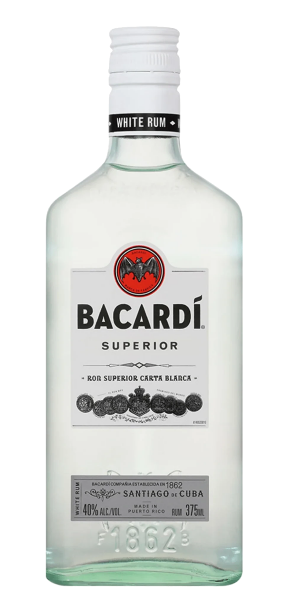 Bacardí Superior Light Rum 375ml