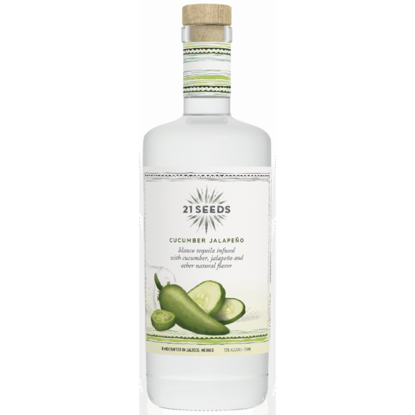 21 Seeds Cucumber Jalapeño Tequila 750ml