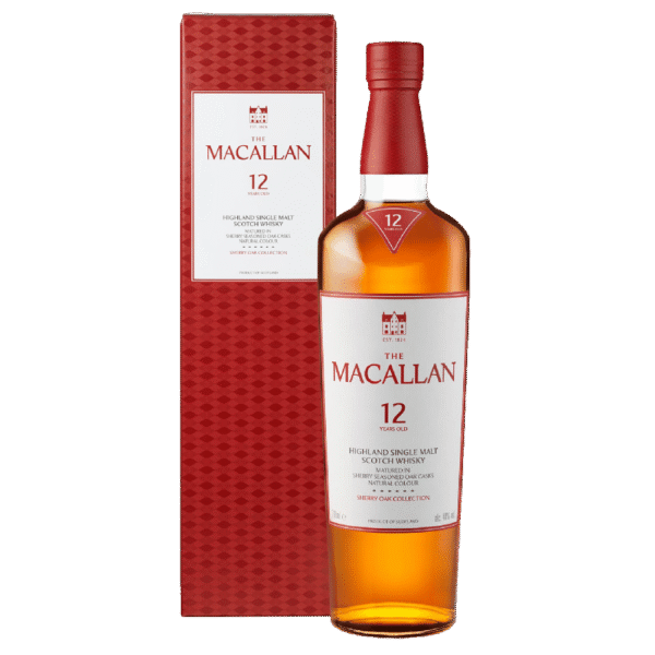 The Macallan 12 Year Sherry Oak Single Malt Scotch Whisky 750ml
