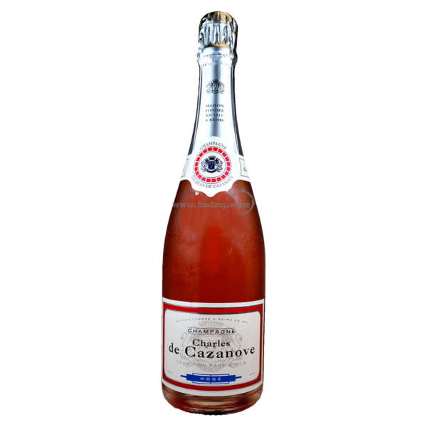 Charles de Cazanove Brut Rosé Champagne 750ml
