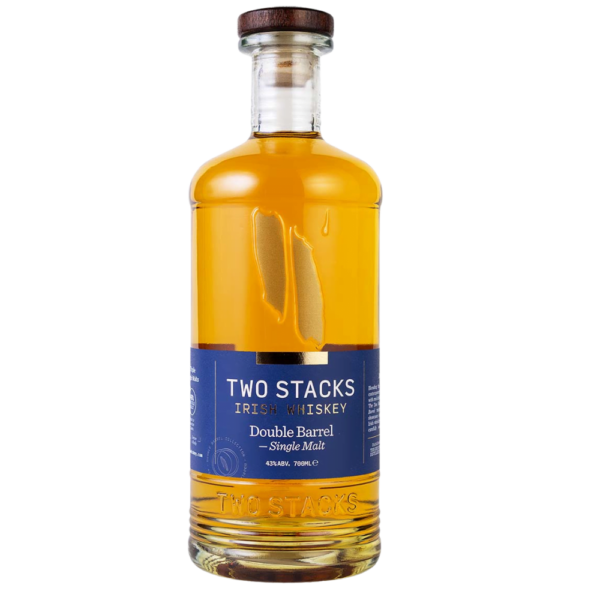 Two Stacks Double Barrel Single Malt Irish Whiskey 750ml