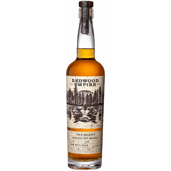 Redwood Empire “Van Duzen” Straight Rye Whiskey 750ml
