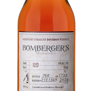 Bomberger’s Declaration Kentucky Straight Bourbon Whiskey 108 Proof 750ml
