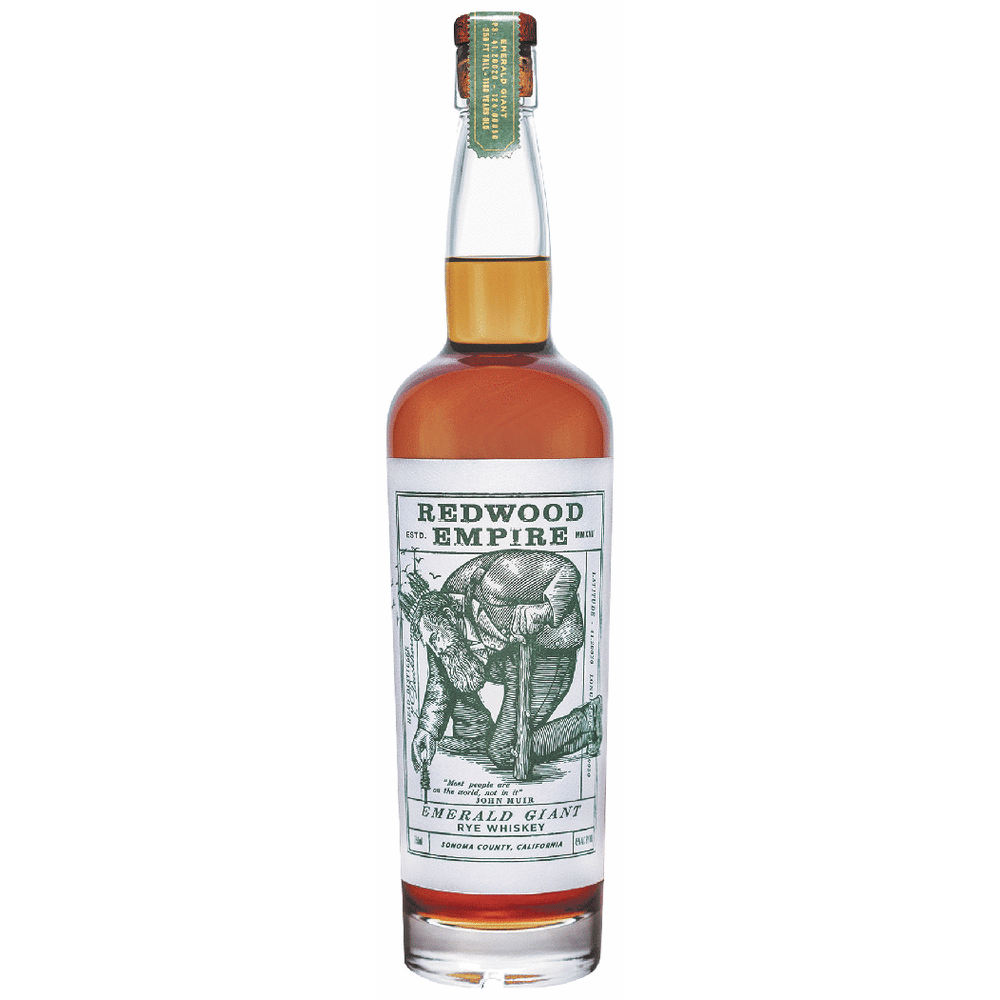 Redwood Empire Emerald Giant Rye Whiskey 750ml