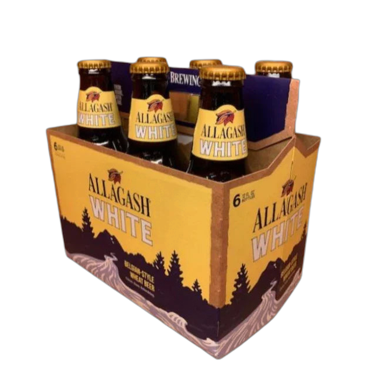 Allagash White Belgian-Style Wheat Beer 6-Pack 12oz Bottles